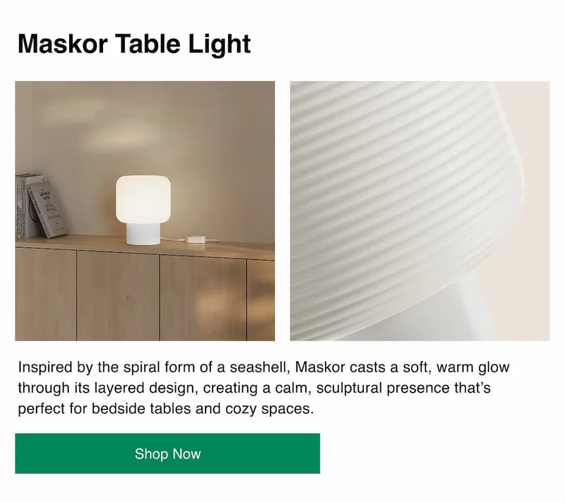 Maskor Table Light