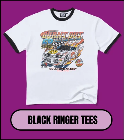 Black ringer tees