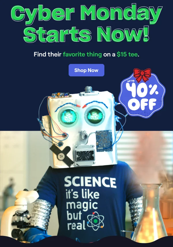 Cyber Monday Starts Now!