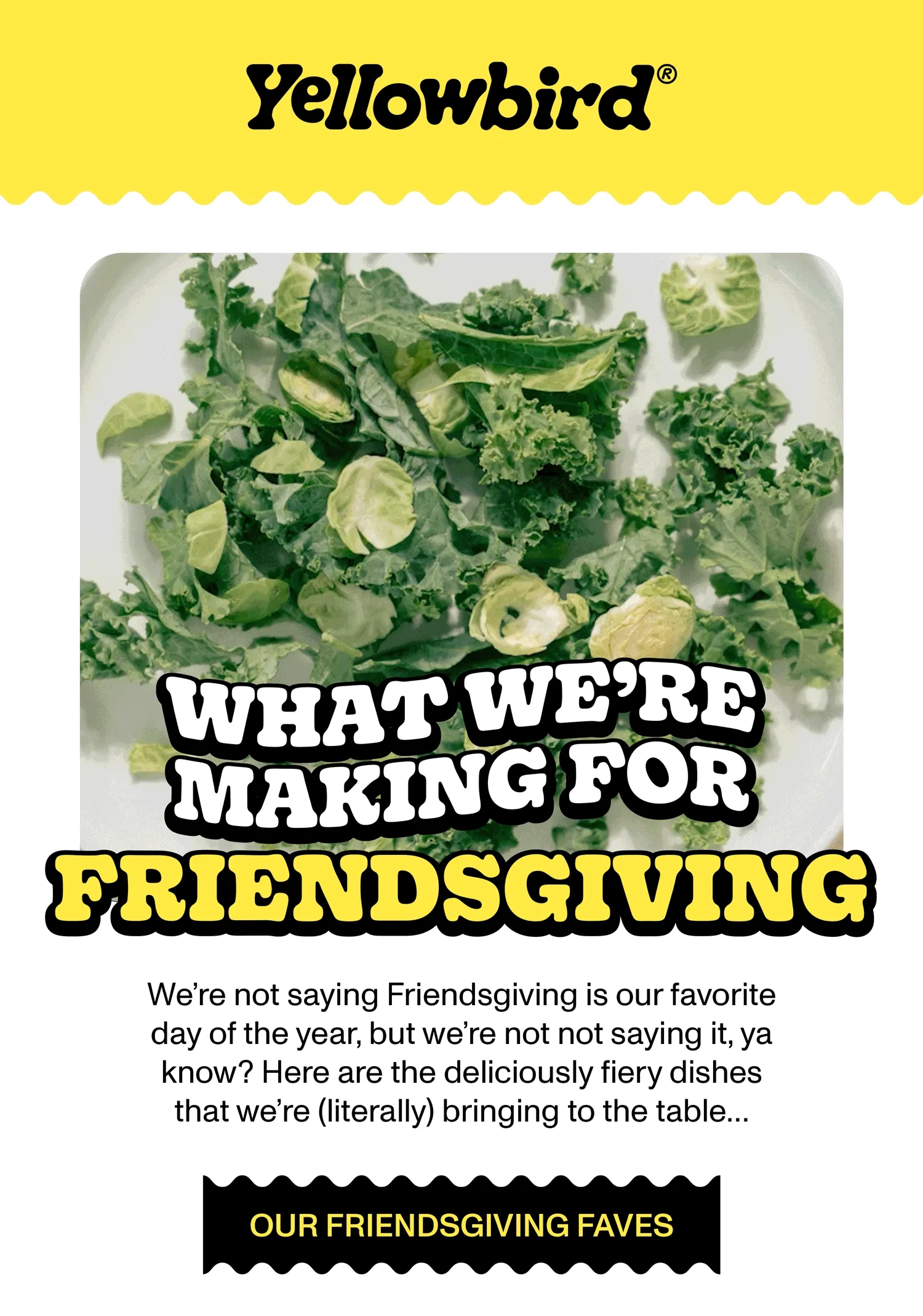 What we're making for Friendsgiving