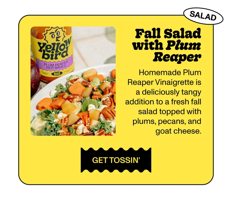 Plum Reaper Fall Salad