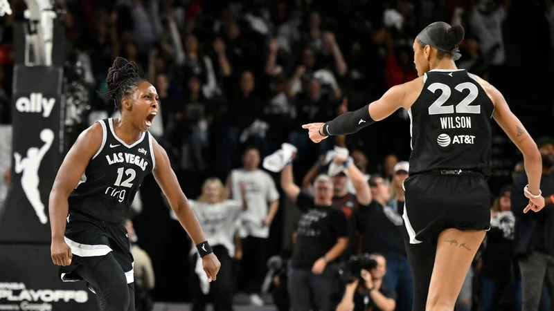 Wilson and Young power Aces to WNBA finals