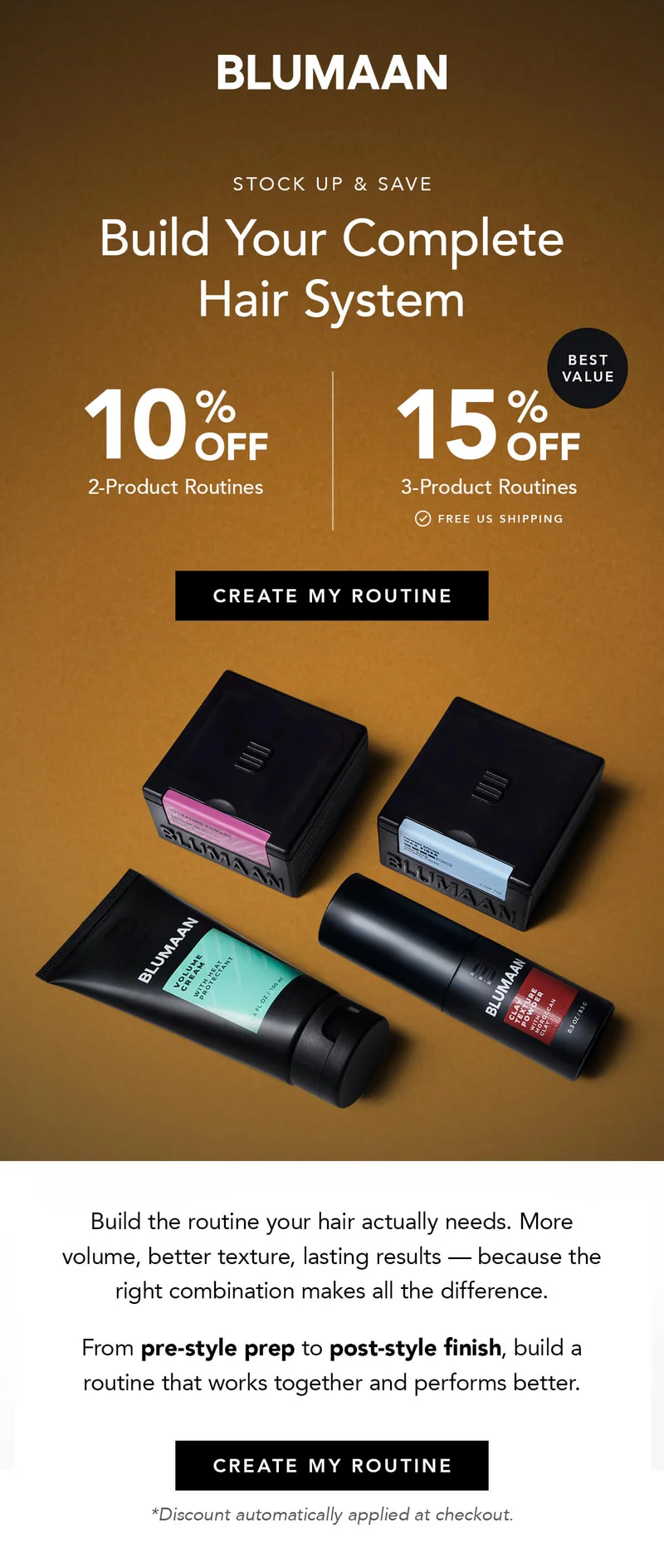 Build Your Complete Hair System & Save