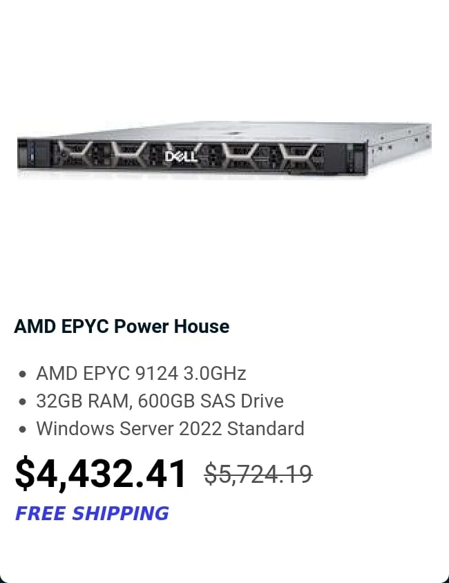 AMD EPYC Power House