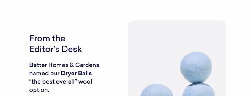 Shop our Dryer Balls