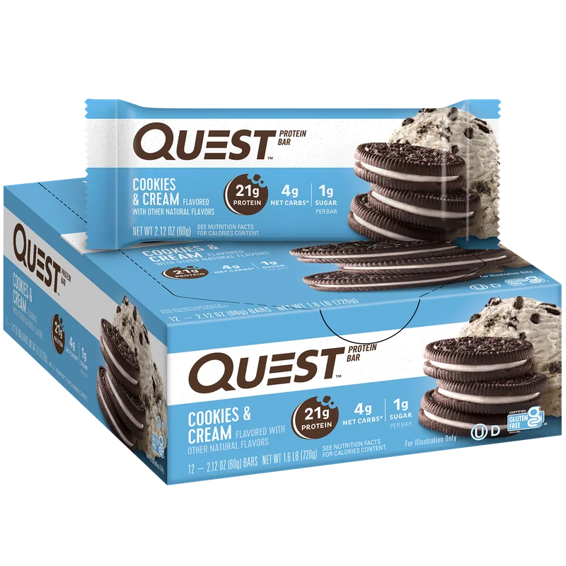 Image of Cookies & Cream <br class="mbl_rm">Protein Bars