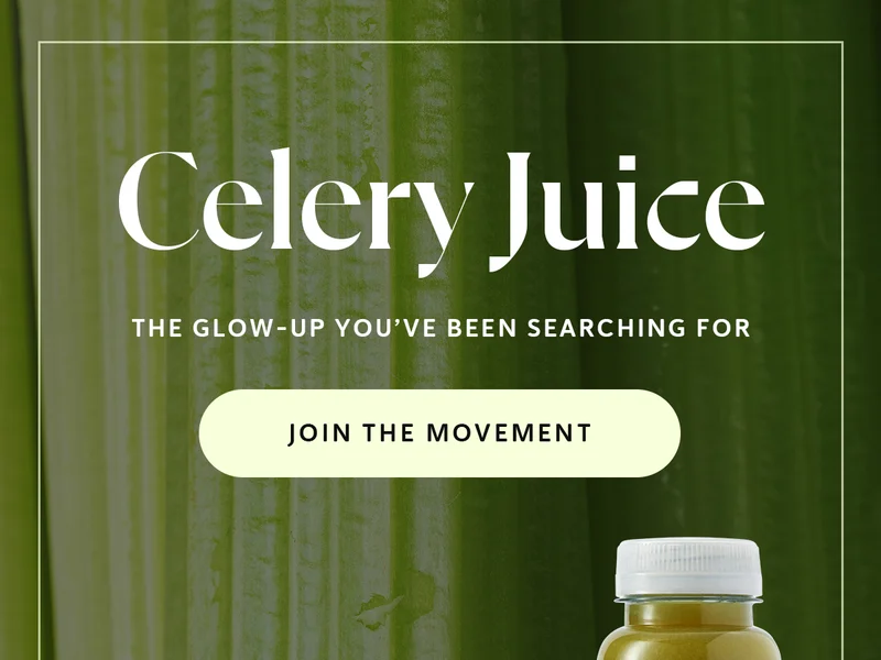 Celery Juice: The Glow-Up You’ve Been Searching For