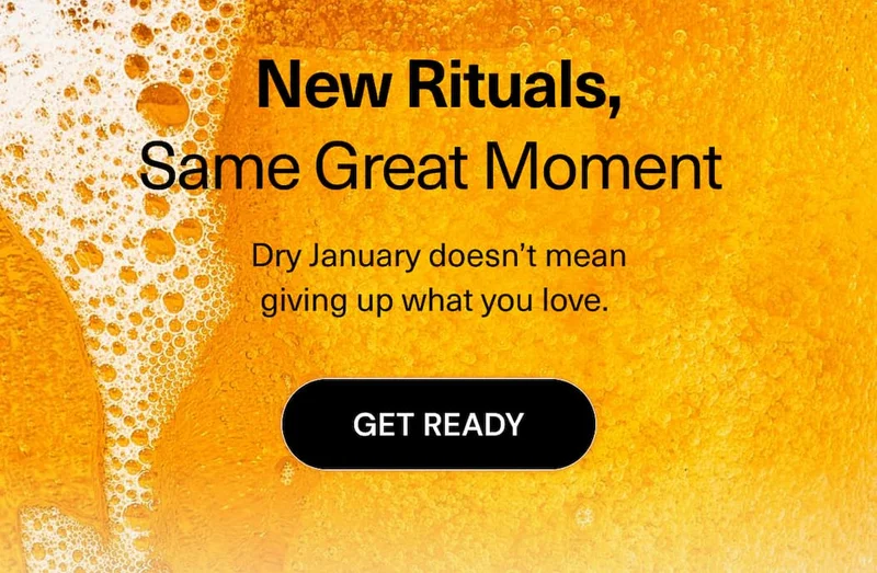 New Rituals, Same Great Moment. Dry January doesn’t mean giving up what you love.