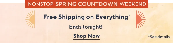 Free Shipping