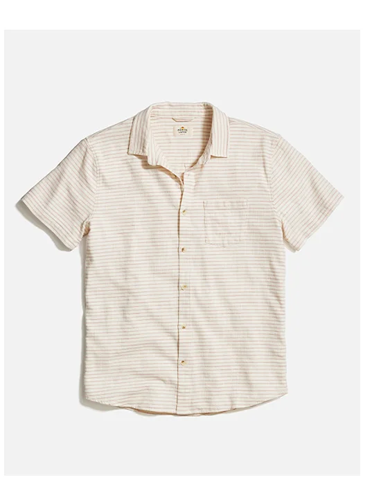 Stretch Selvage Short Sleeve Shirt