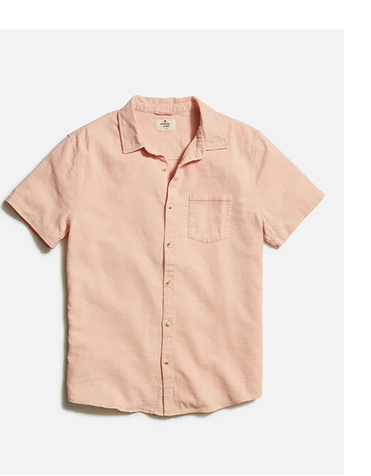 Stretch Selvage Short Sleeve Shirt