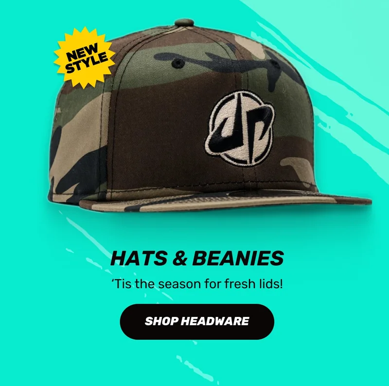 3) Hats & Beanies