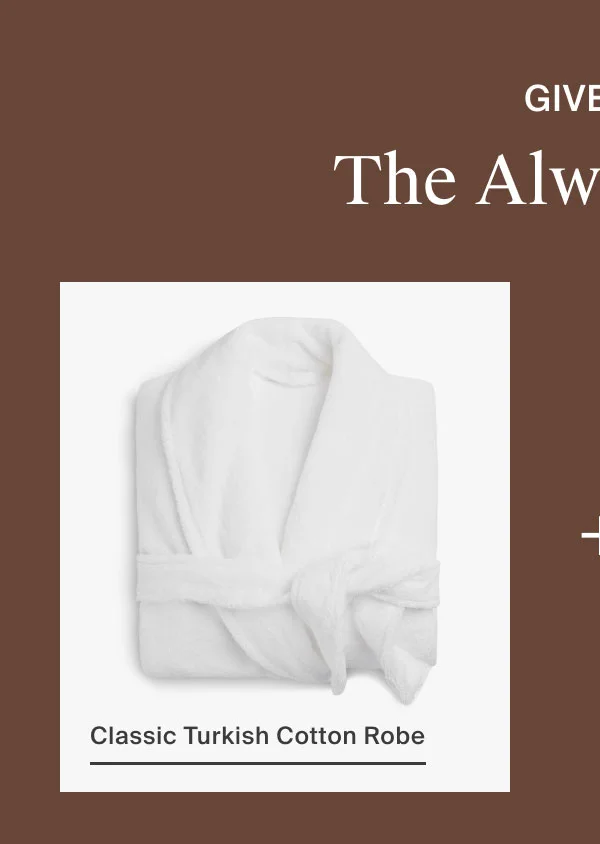 Classic Turkish Cotton Robe