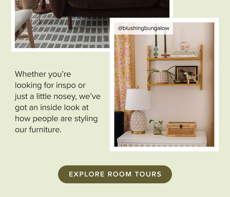 Explore room tours.