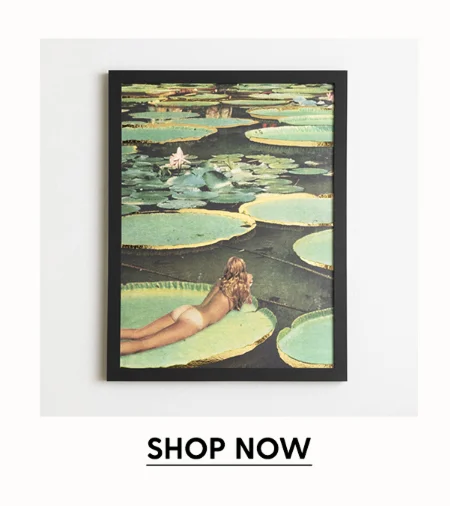 Lily Pond Lane - Limited Edition Foil Art Print