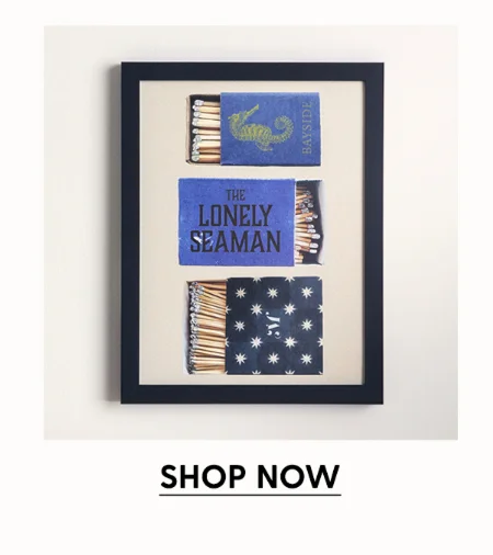 The Lonely Seaman - Limited Edition Foil Art Print