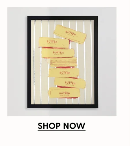 Butter Sticks - Limited Edition Foil Art Print