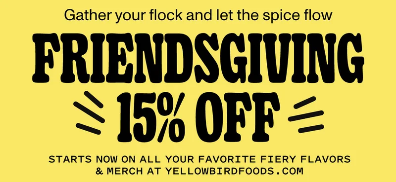 Friendsgiving 15% OFF