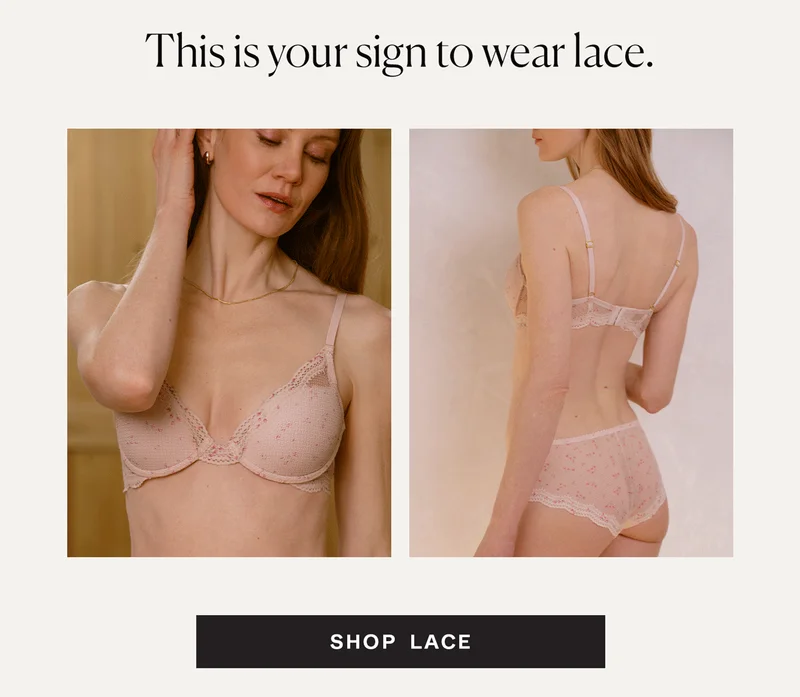 This is your sign to wear lace.