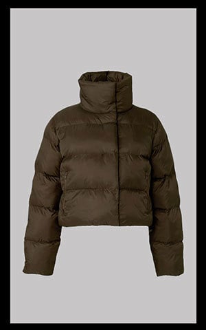 Gold Rush Puffer - Espresso