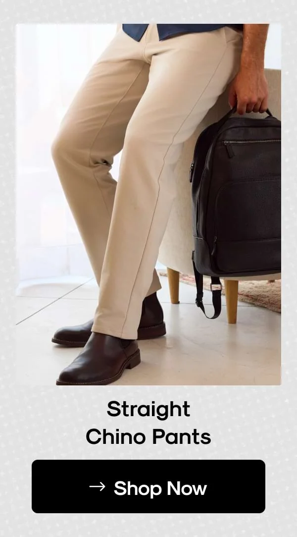 Straight Chino Pants