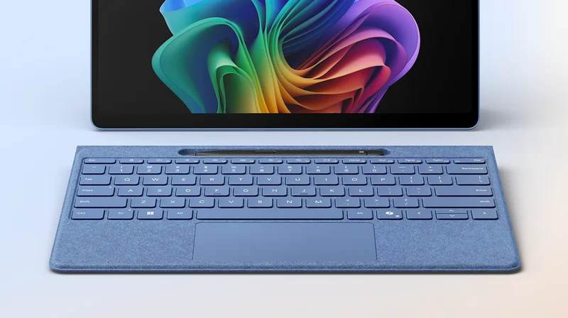 Surface Pro Keyboard with Slim Pen.