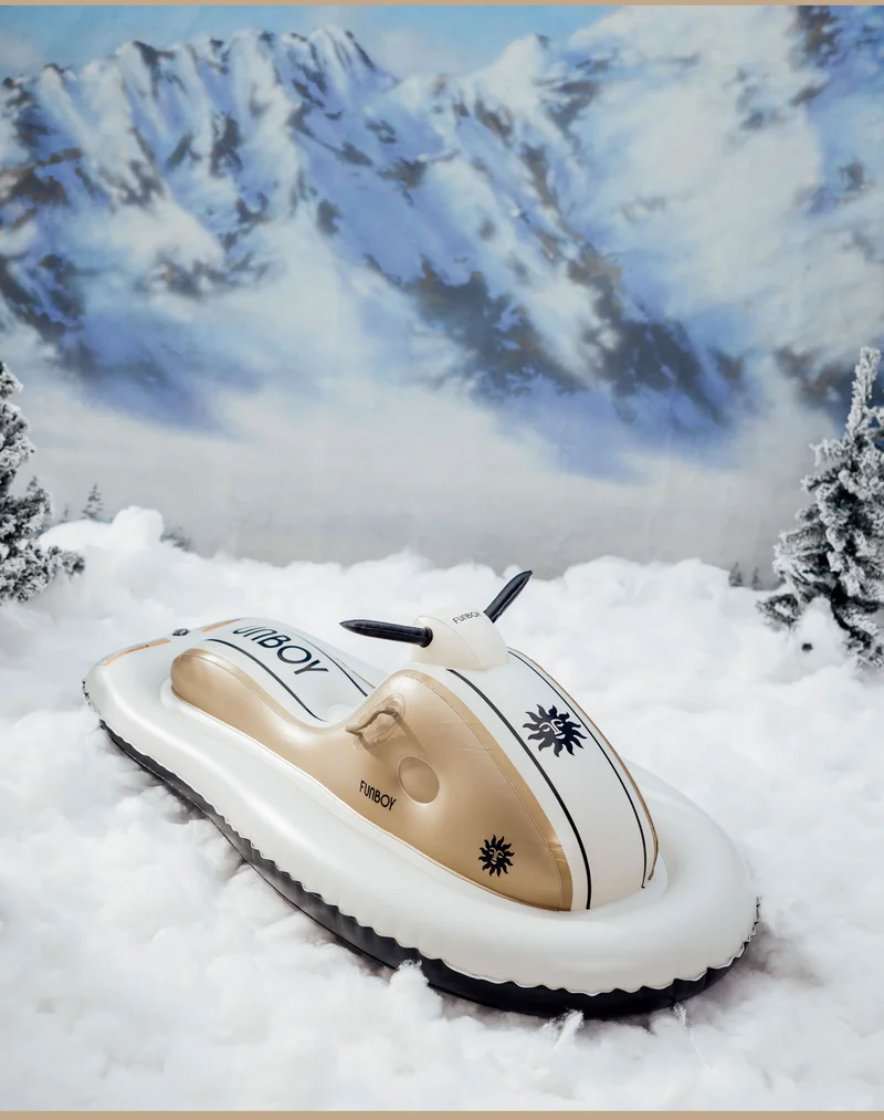 Standalone image of the Champagne Snowmobile