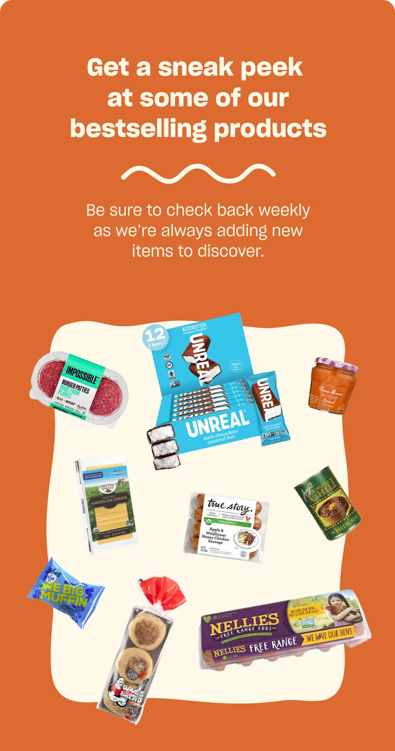 Get a sneak peek at some of our best selling products. Be sure to check back weekly as we're always adding new items to discover.