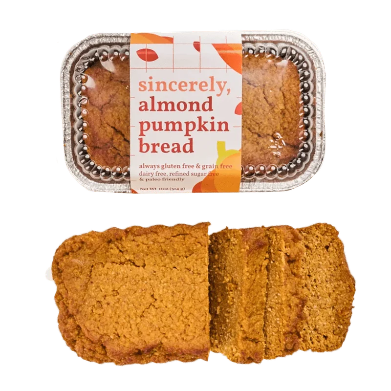 Image of Almond Pumpkin Bread (3-Pack)