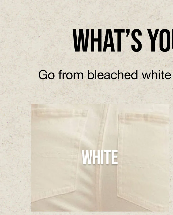 What's Your Wash? White
