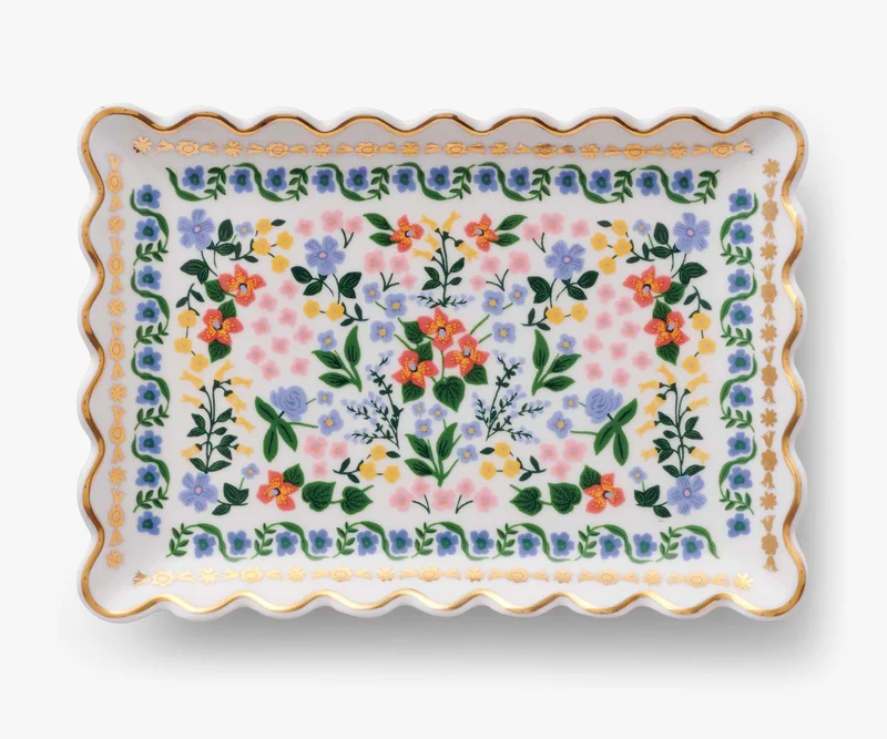 Image of Porcelain Catchall Tray - Wildwood