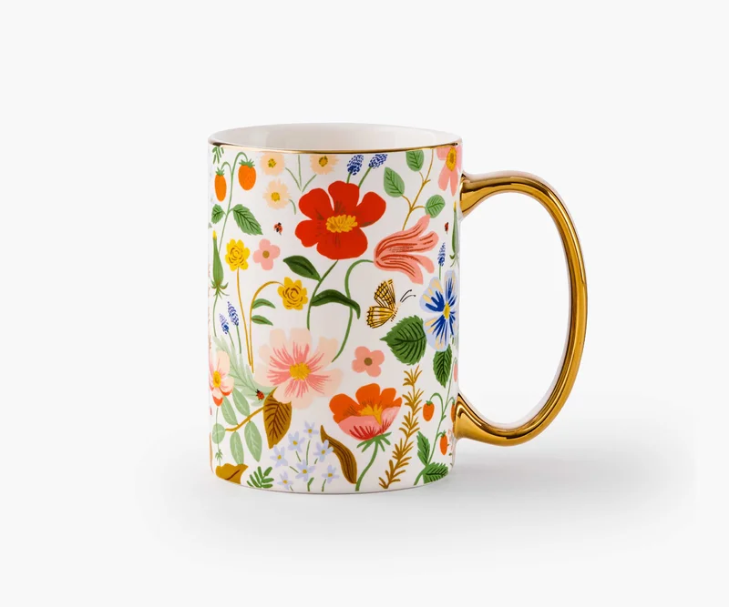 Image of Porcelain Mug - Strawberry Fields