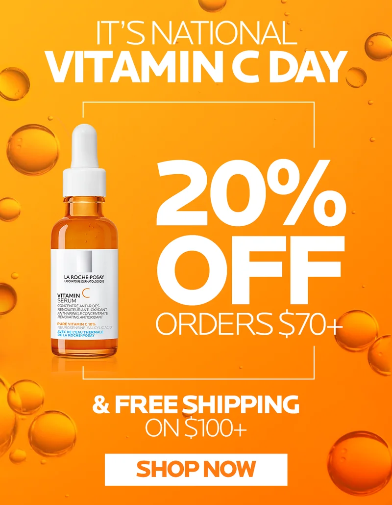 IT'S NATIONAL VITAMIN C DAY 20% OFF ORDERS $70+