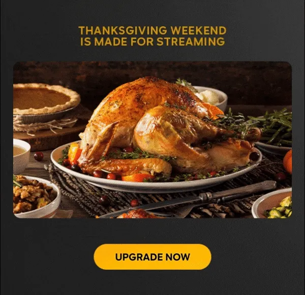 Thanksgiving Weekend is Made for Streaming - Let the Bad Guys heist your movie night - UPGRADE NOW