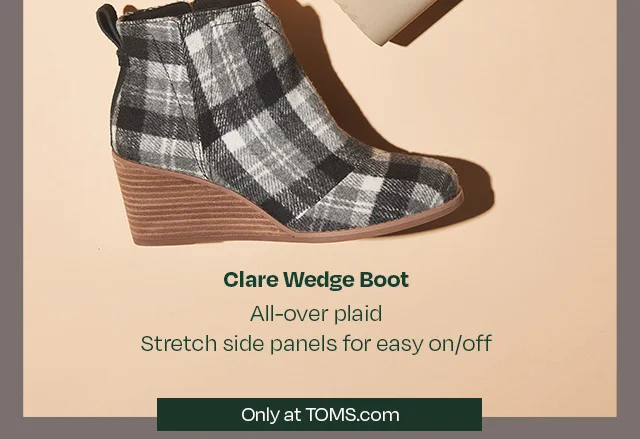 Clare Wedge Boot
