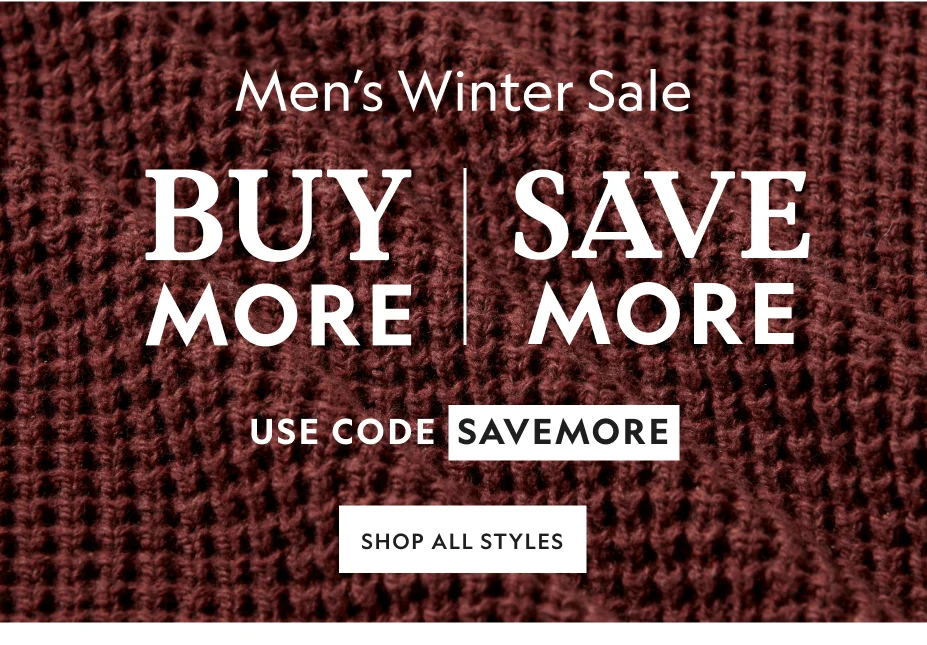 Men's Winter Sale