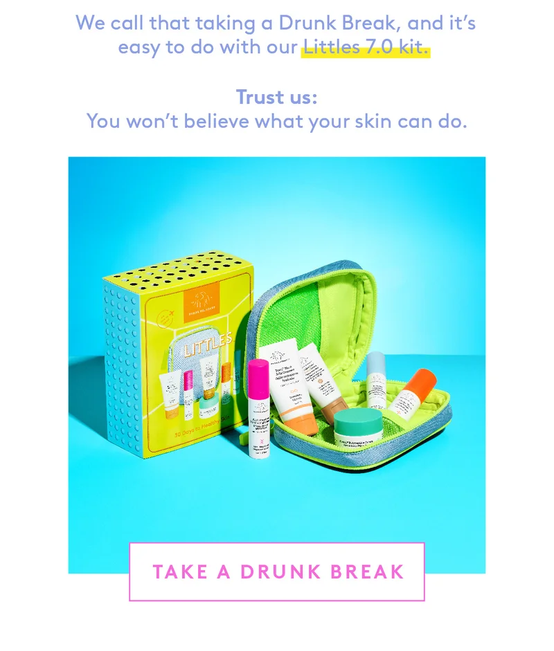 Take a Drunk Break with Little 7.0.