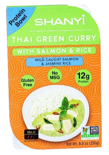 Image of Shanyi Thai Green Curry with Salmon & Rice