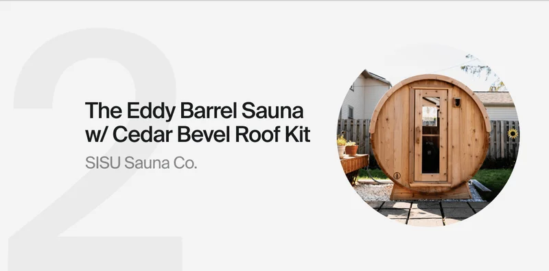 Win a SISU Sauna Eddy Barrel