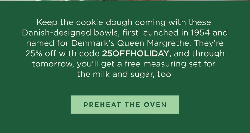 PREHEAT THE OVEN