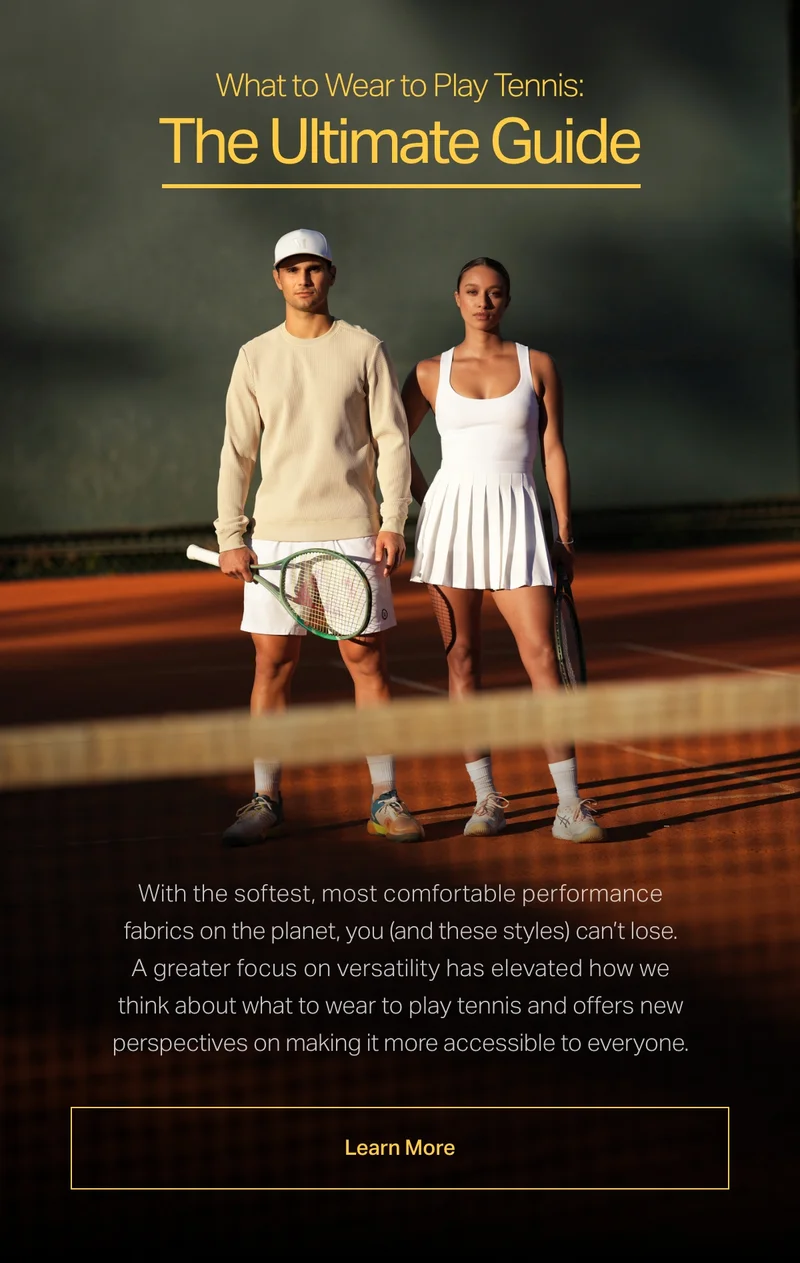 What to Wear to Play Tennis
