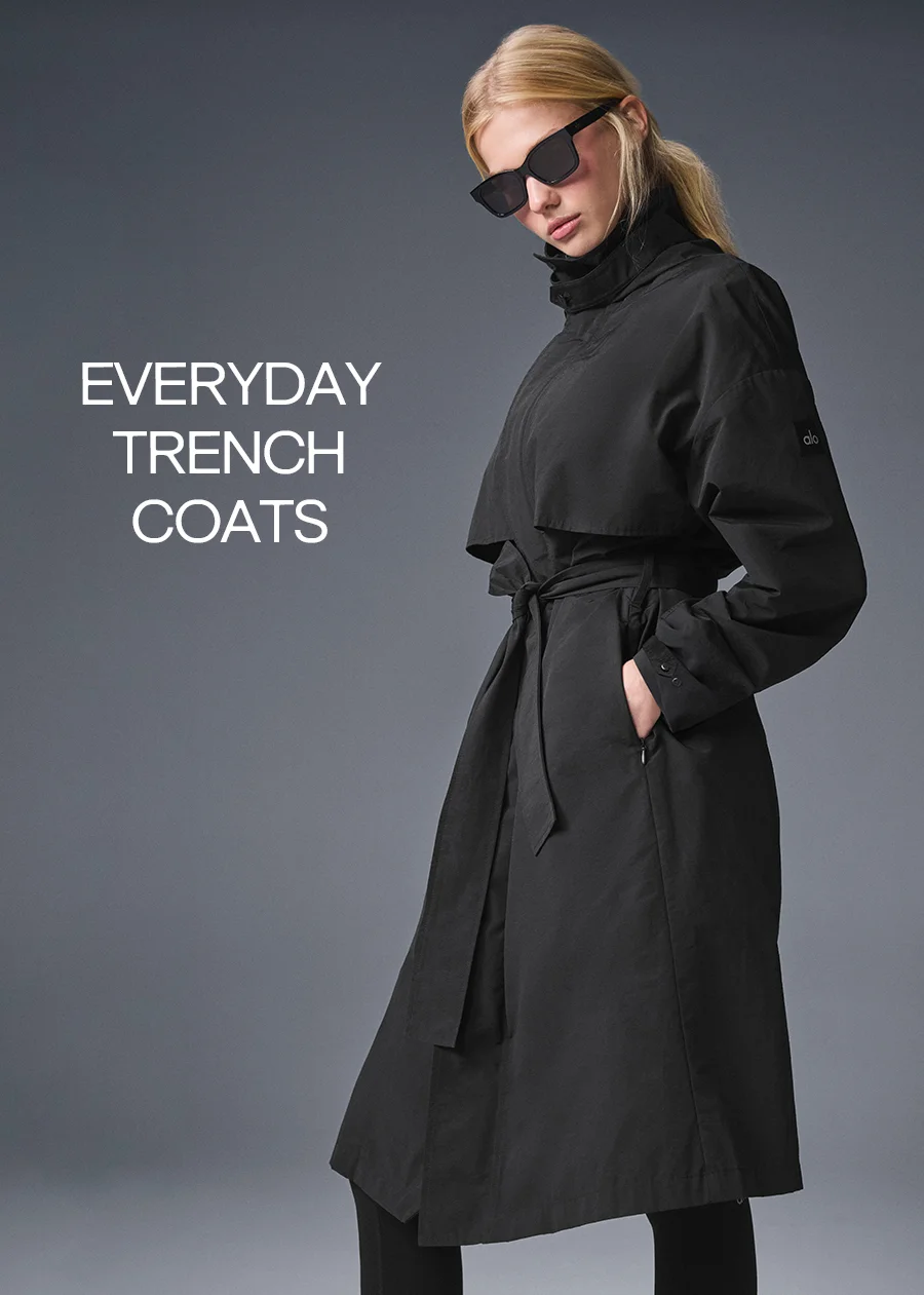 Everyday Trench Coats. SHOP OUTERWEAR