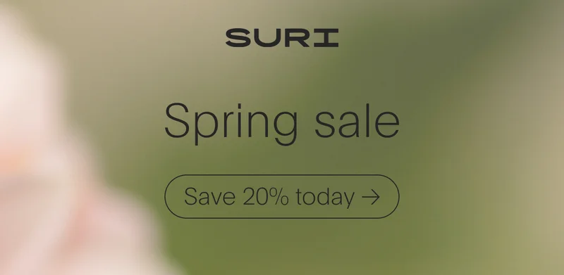 SPRING SALE Save 20%