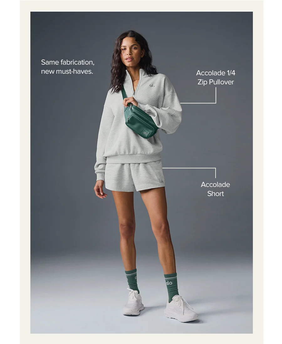 ALL NEW ACCOLADE. Good news-out best-selling Accolade fabric now comes in two new silhouettes you need. SHOP LOUNGEWEAR