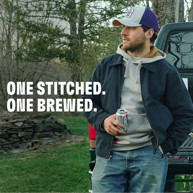 One stitched. One brewed.