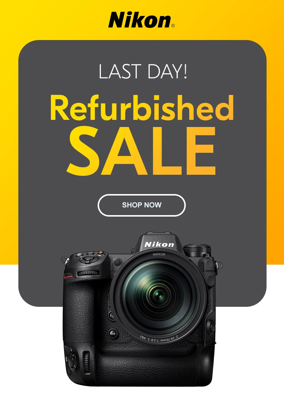 Nikon | Last Day! | Refurbished Sale! | Z 9