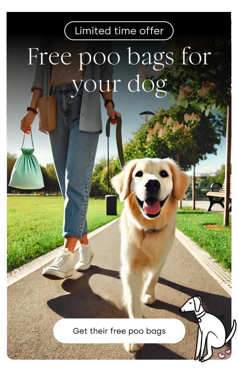 Limited time offer - Free poo bags for your dog
