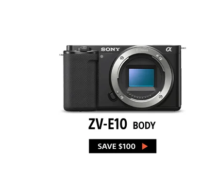 ZV-E10 Body | Save $100