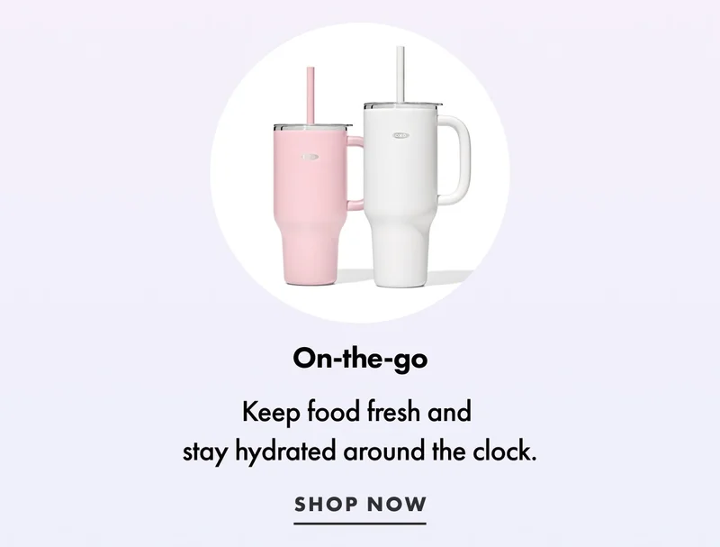 On-the-go. Shop now.