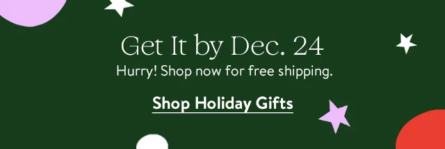 Get it by December 24. Shop now for free shipping.